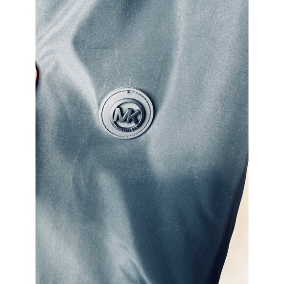 Michael Kors Mens Black Blue Windbreaker Jacket Large - Picture 3 of 10